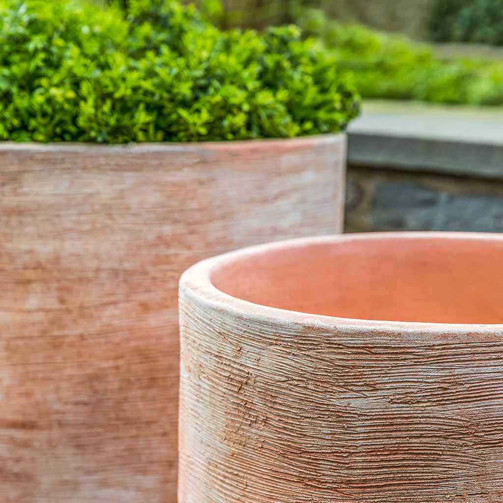 Sgraffito Planter - S/3 view 2