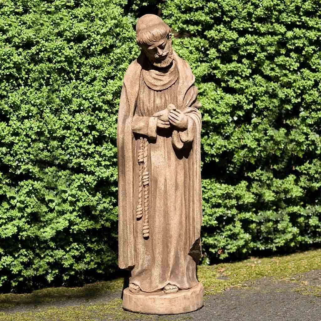 St. Francis with Baby Bird