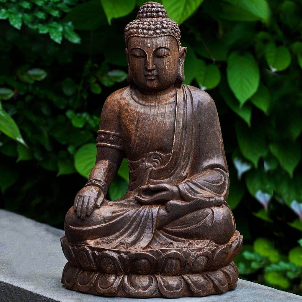 Antique Lotus Buddha