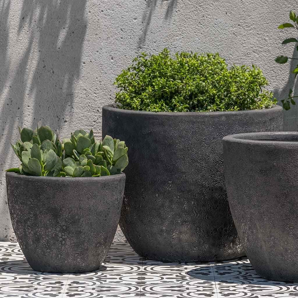 Caipirinha Planter - Volcanic Coral - S/3