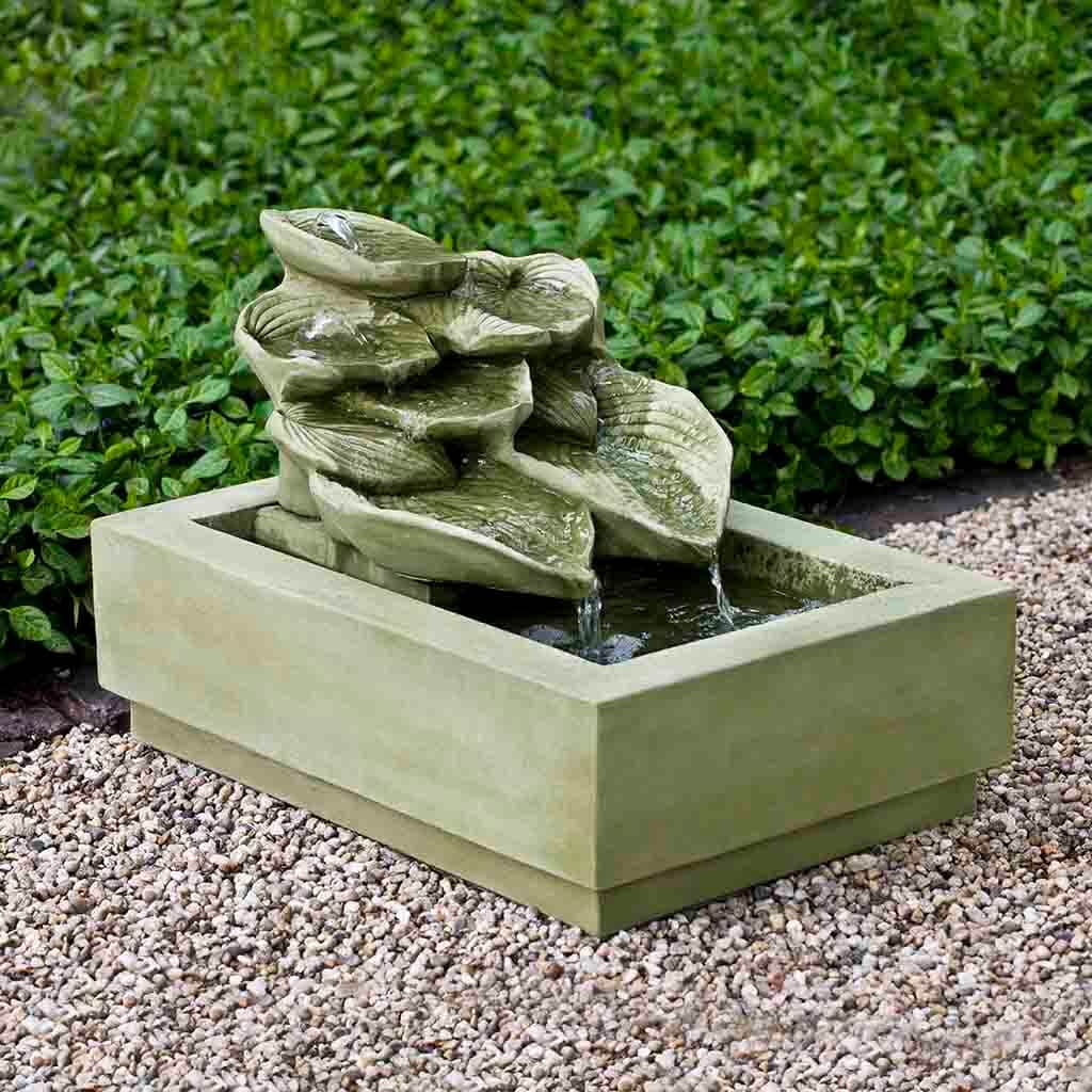 Cascading Hosta Fountain