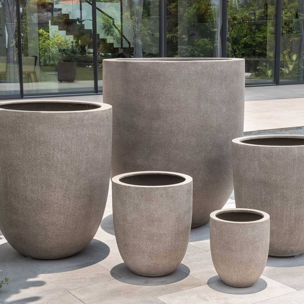 Sm Bradford Planter - Riverstone P-Lite