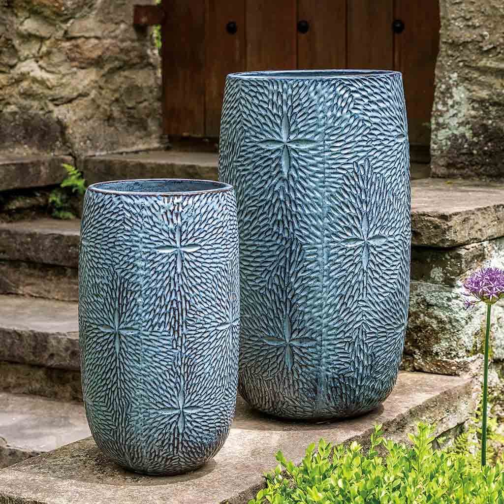 Sand Dollar Planter, Tall - S/2