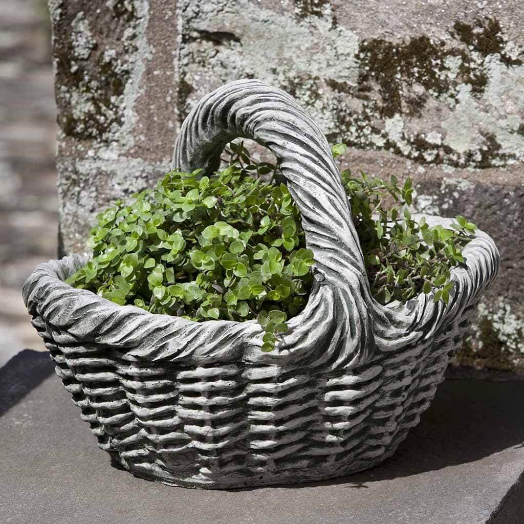 Basket with Handle Planter, Small