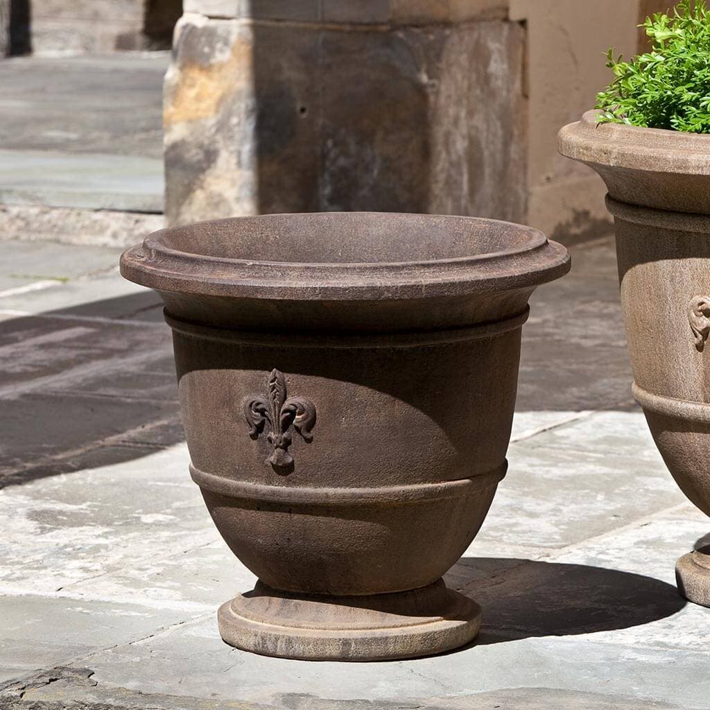 Fleur de Lis Small Urn