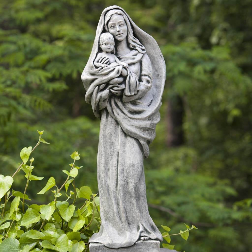 Standing Madonna and Child