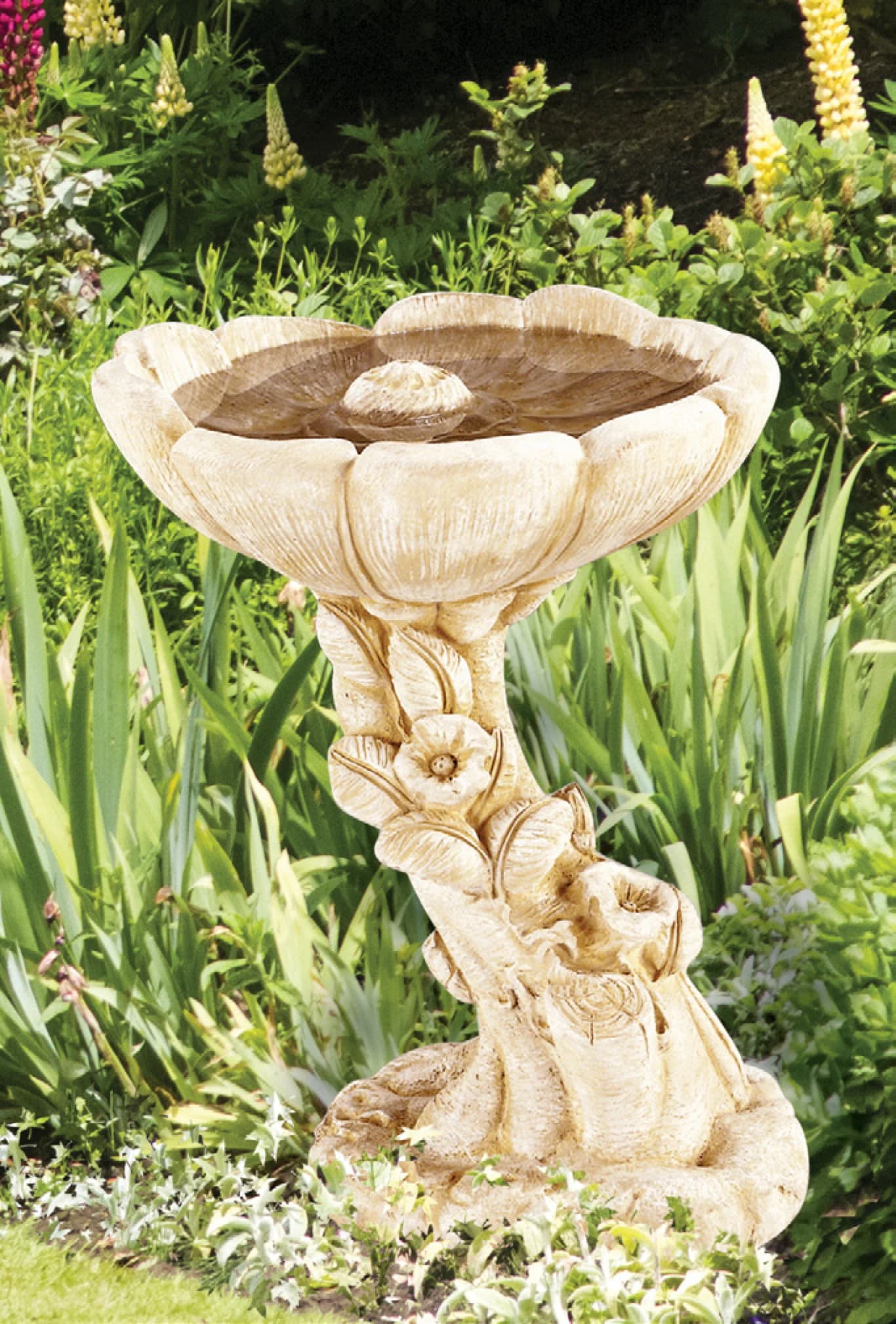 Buttercup Birdbath