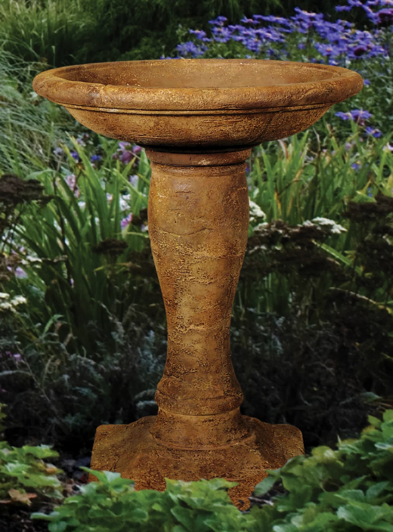Europa Plinth Birdbath