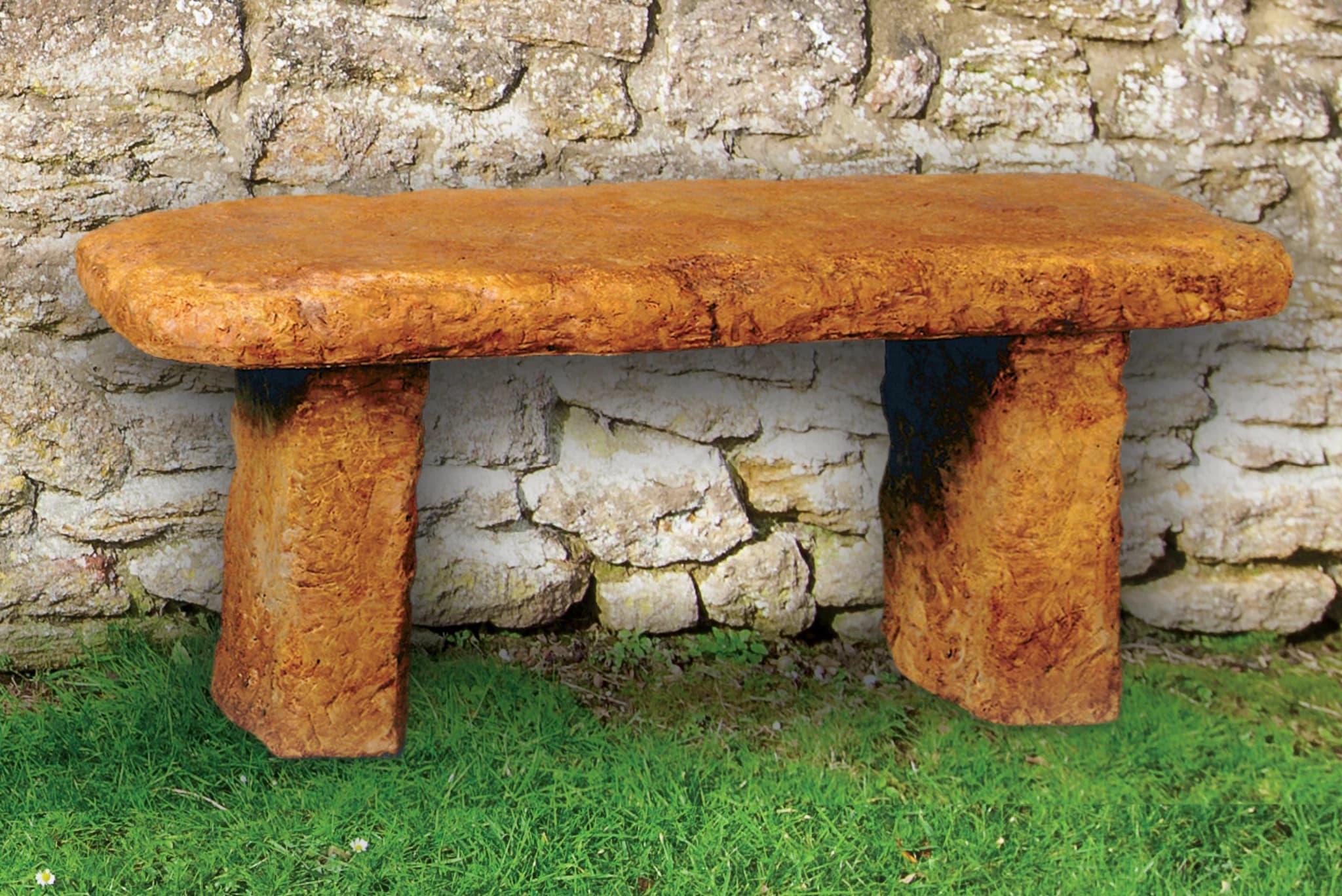 Garden Stone Bench