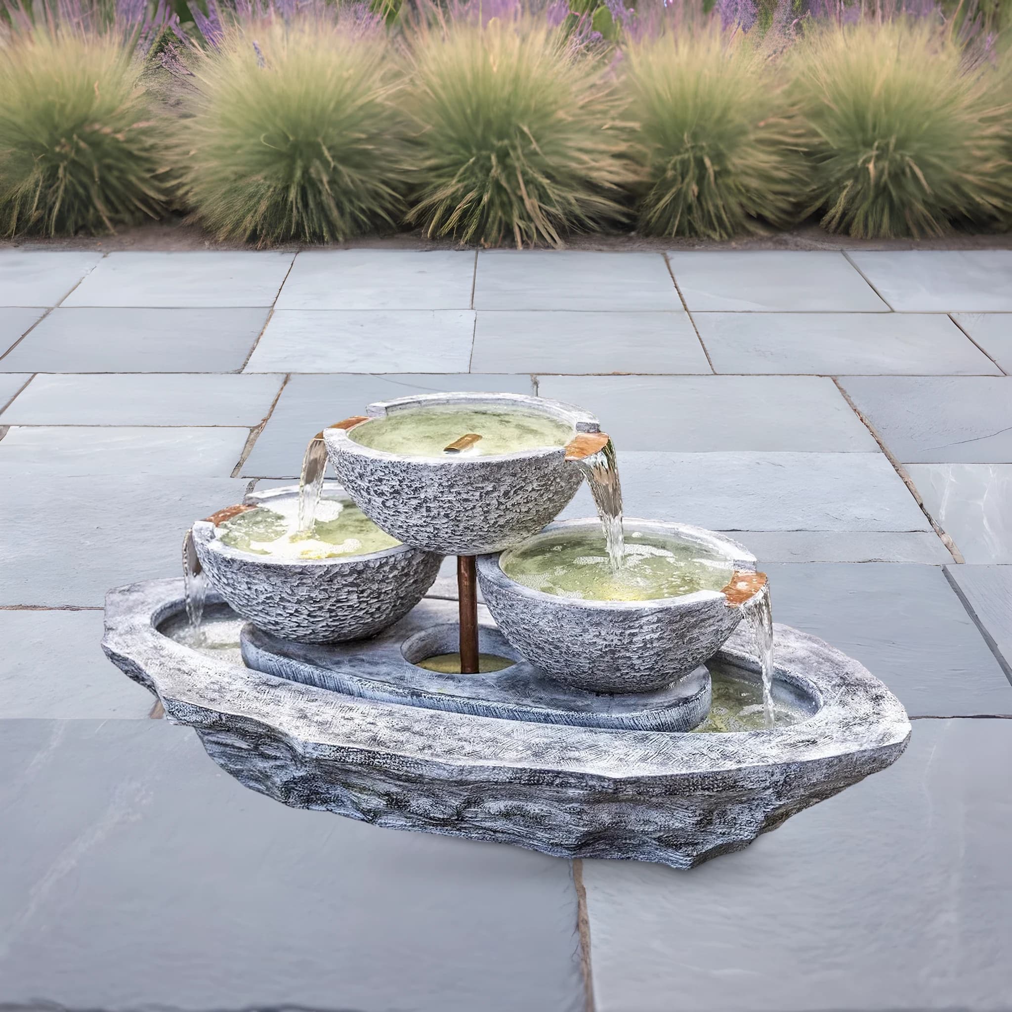 Tiered Cocco Spill Fountain