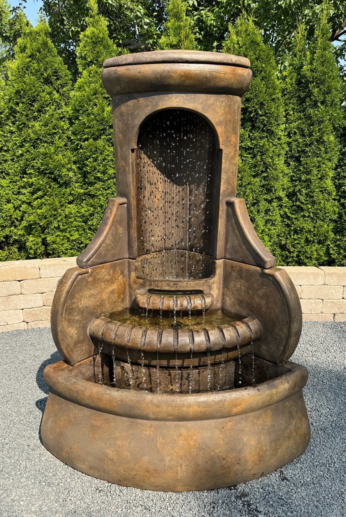 Falling Diamonds Fountain