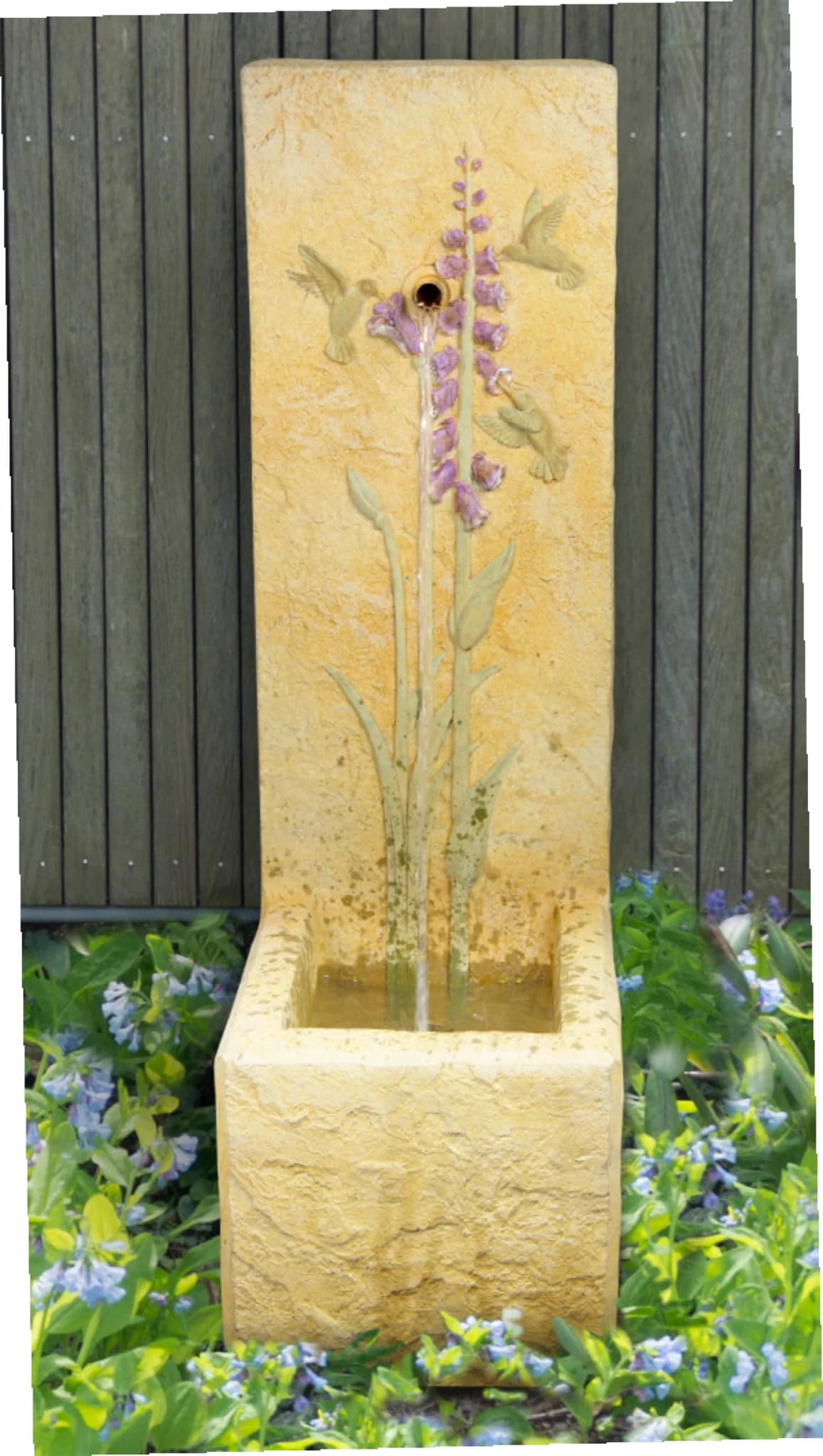Hummingbirds Single Spout Fountain