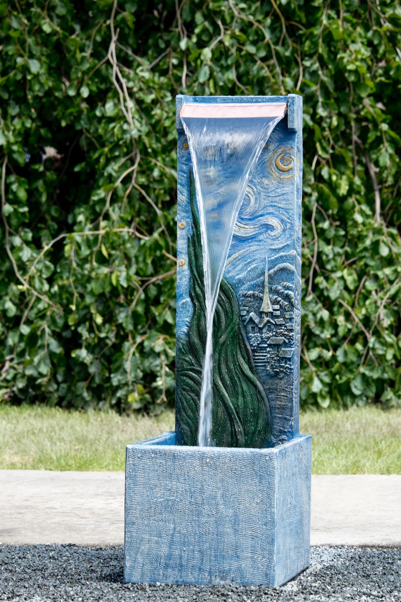 Starry Night Wall Fountain