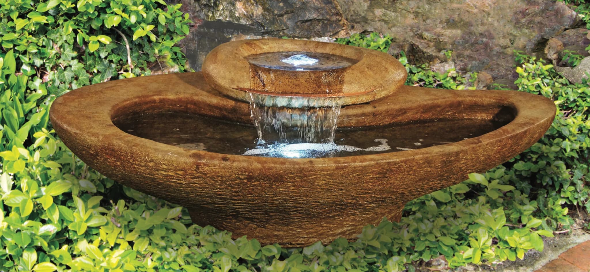 River Stone Fountain