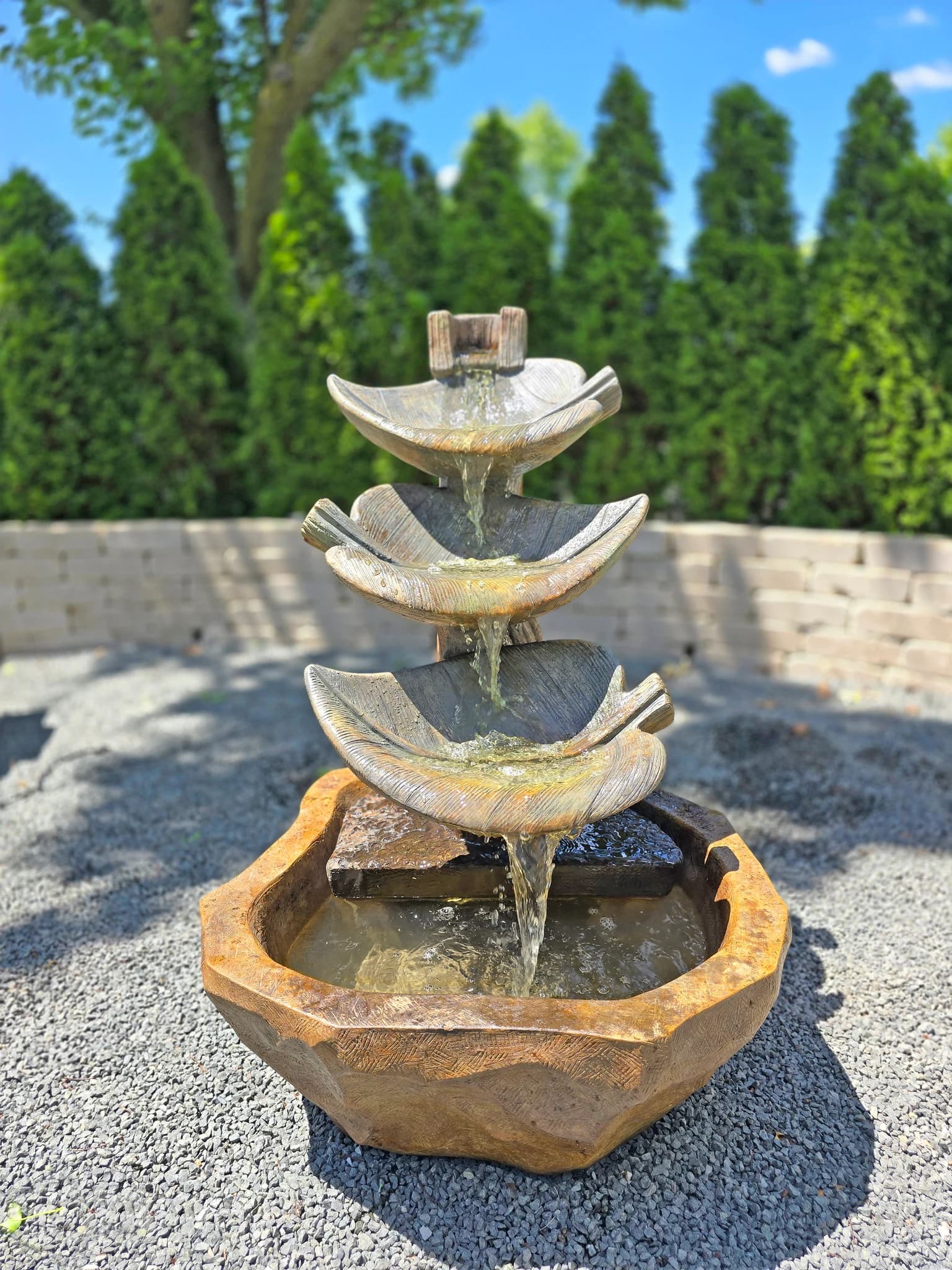 Triple Leaf Fountain