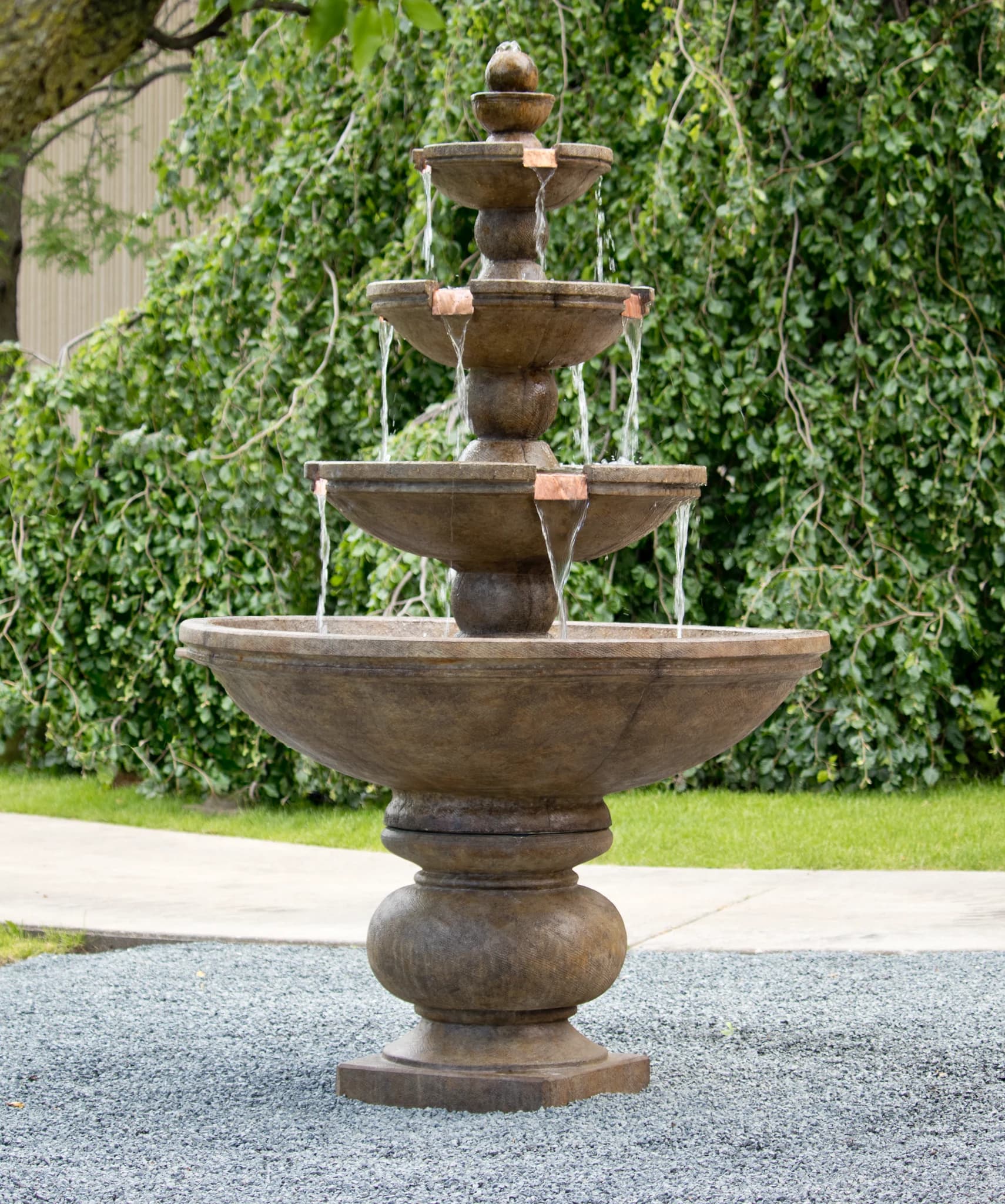 Buckingham 4-Tier Fountain