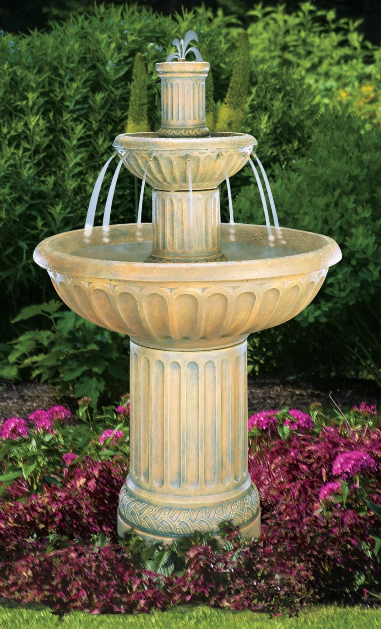 Fluted Fountain