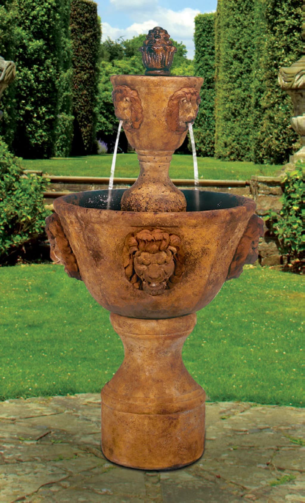Medium Two-Tier Leonesco Fountain