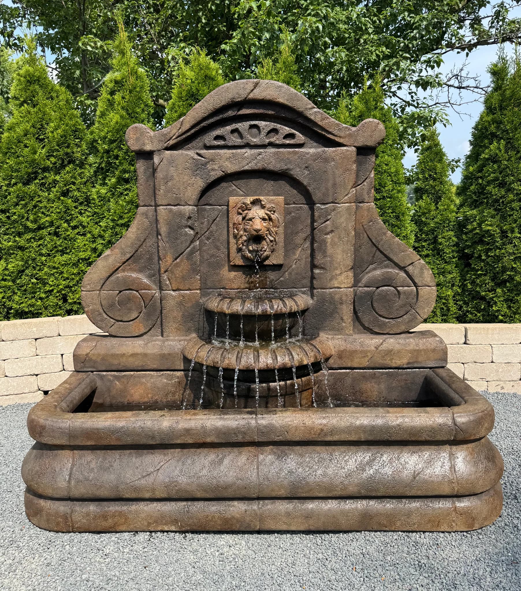 Avignon Lion Fountain