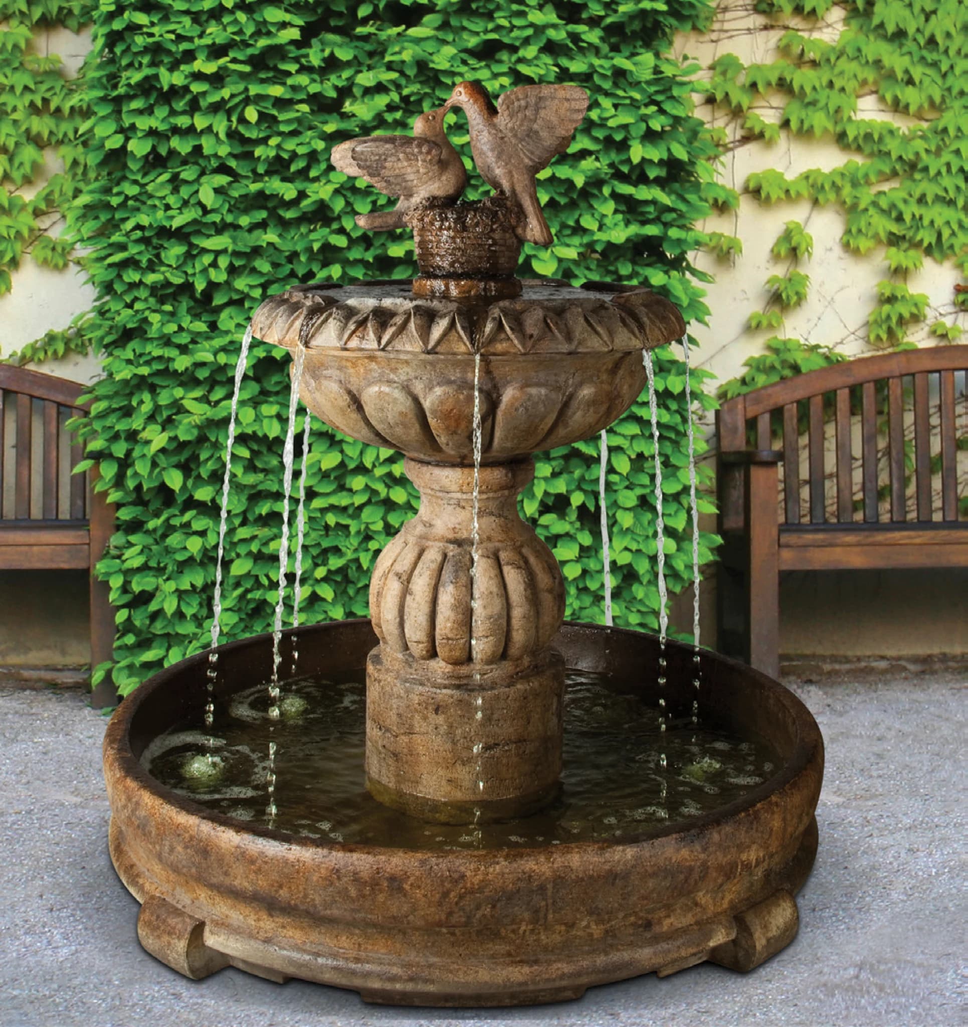 Paloma Cascada Fountain in Rondo Pool