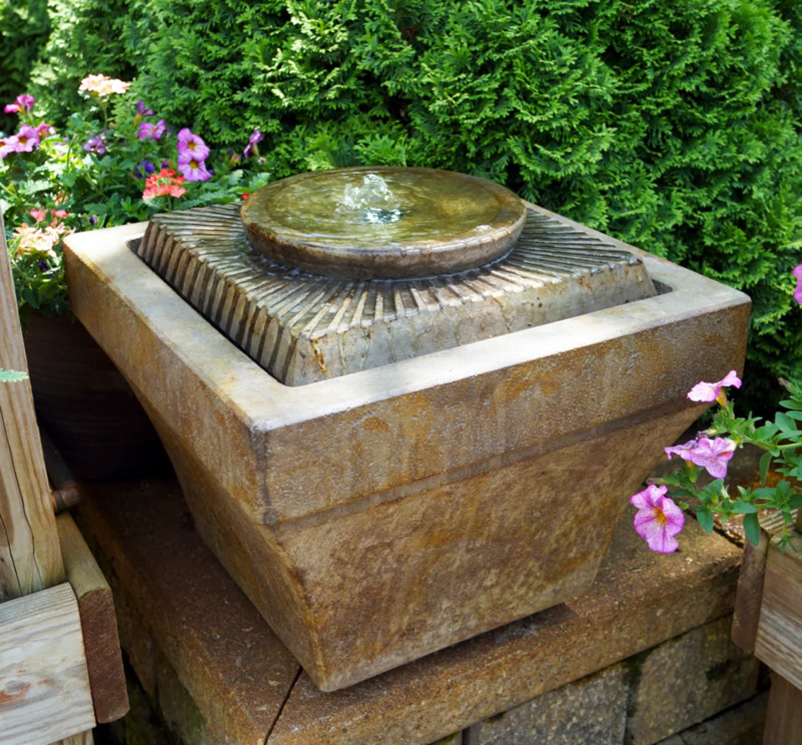 Sunburst Fountain