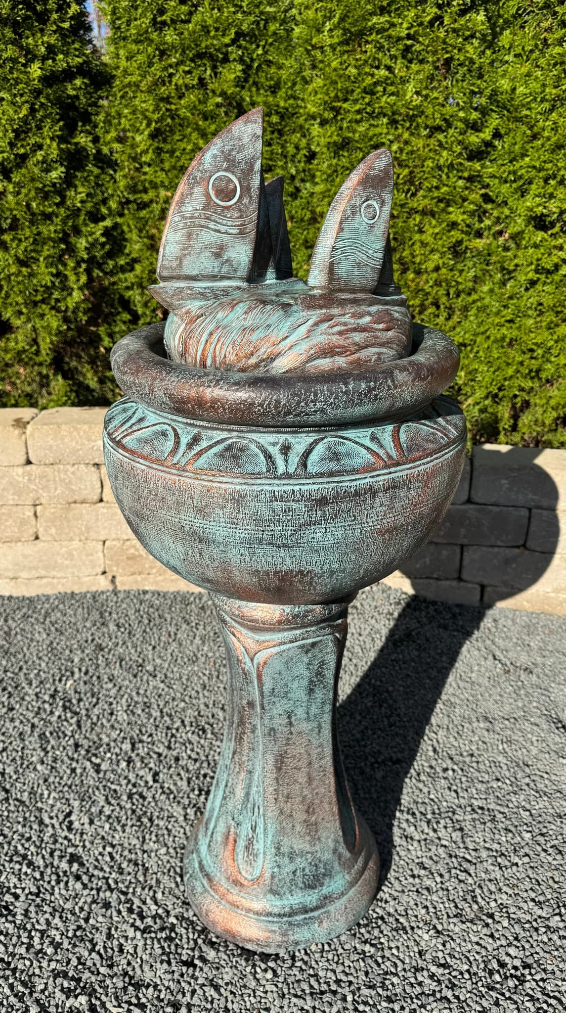 New Tall Regatta Patio Bubbler Fountain