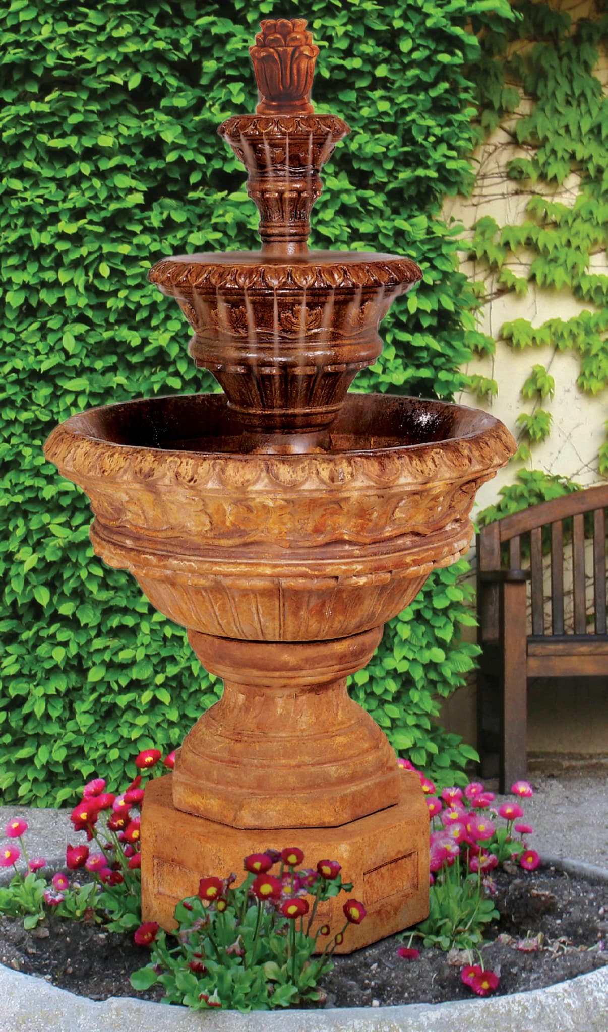 Valencia Three-Tier Fountain