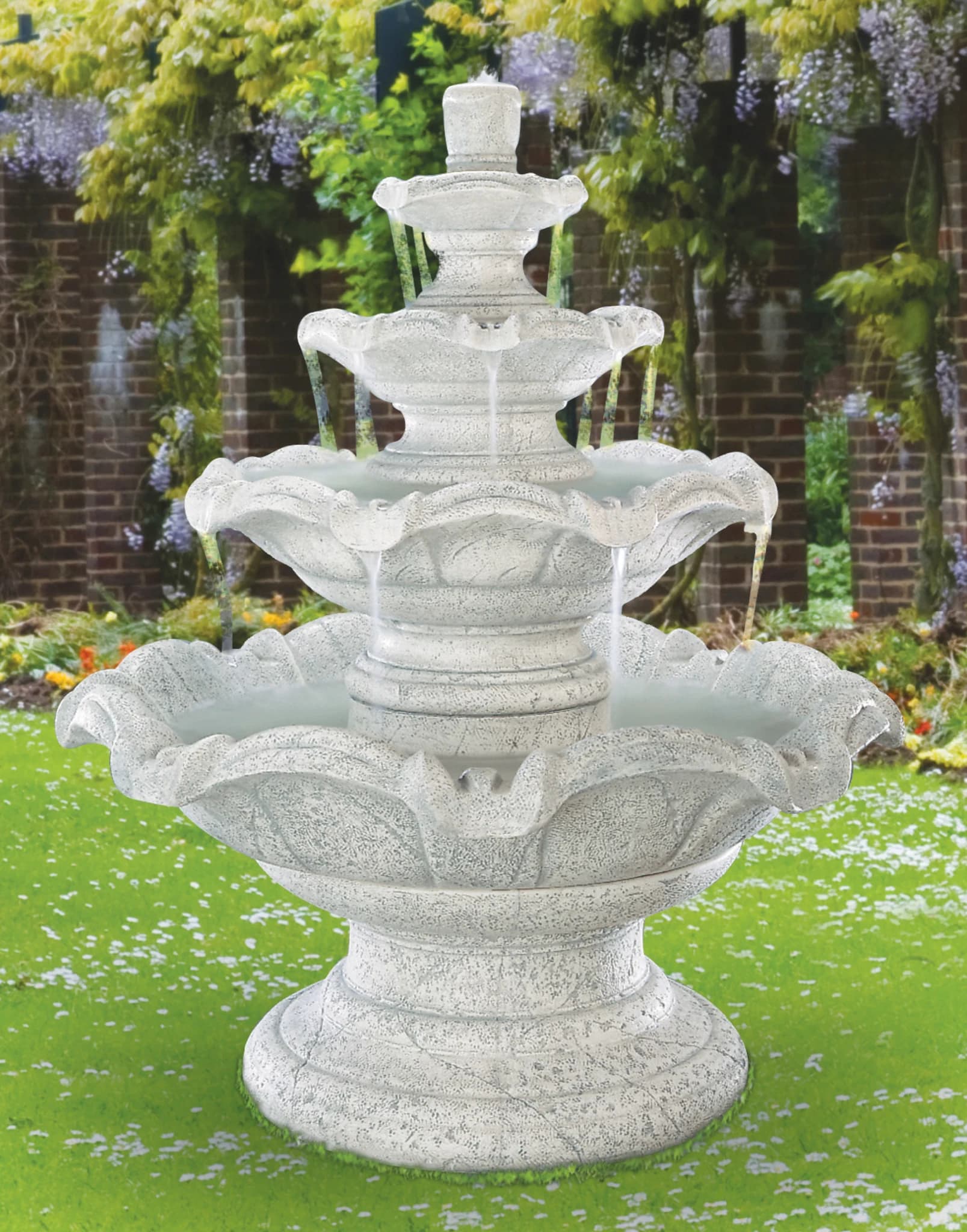 Quattro Classic Tier Fountain