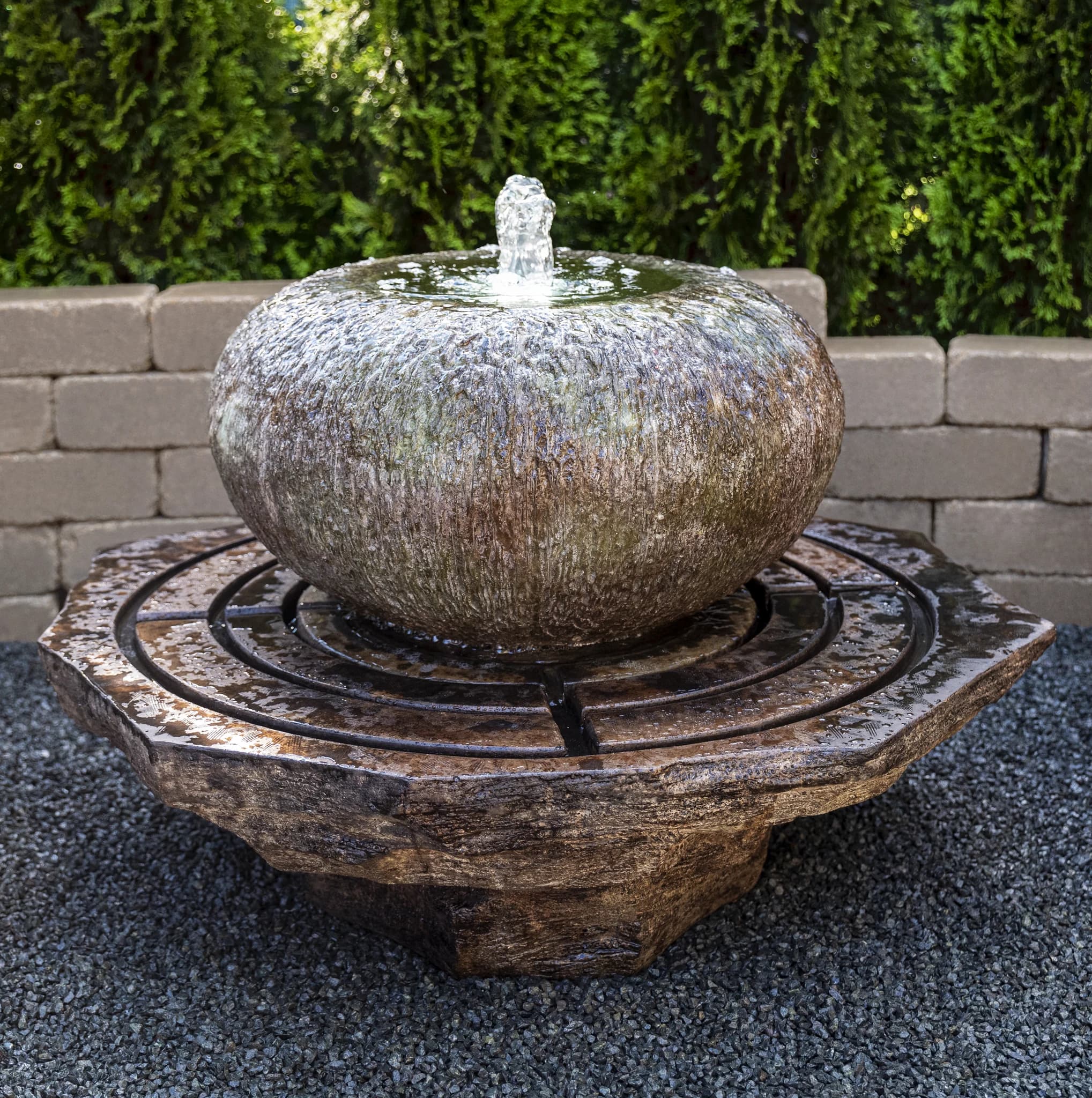 Low Organic Bowl Fountain