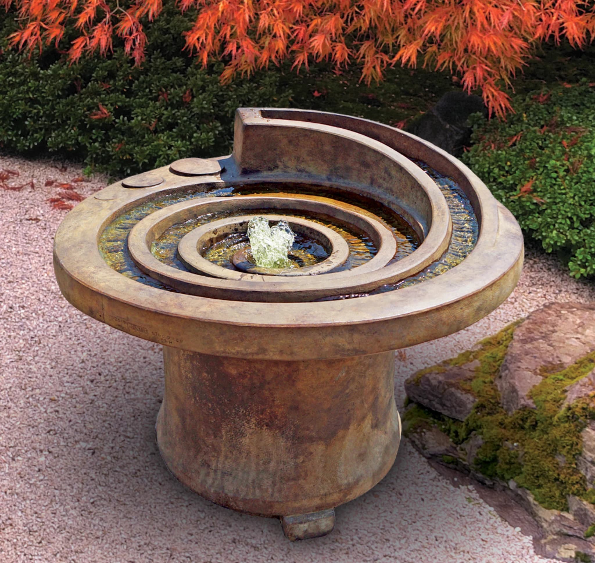 Hurricane's Eye Patio Fountain