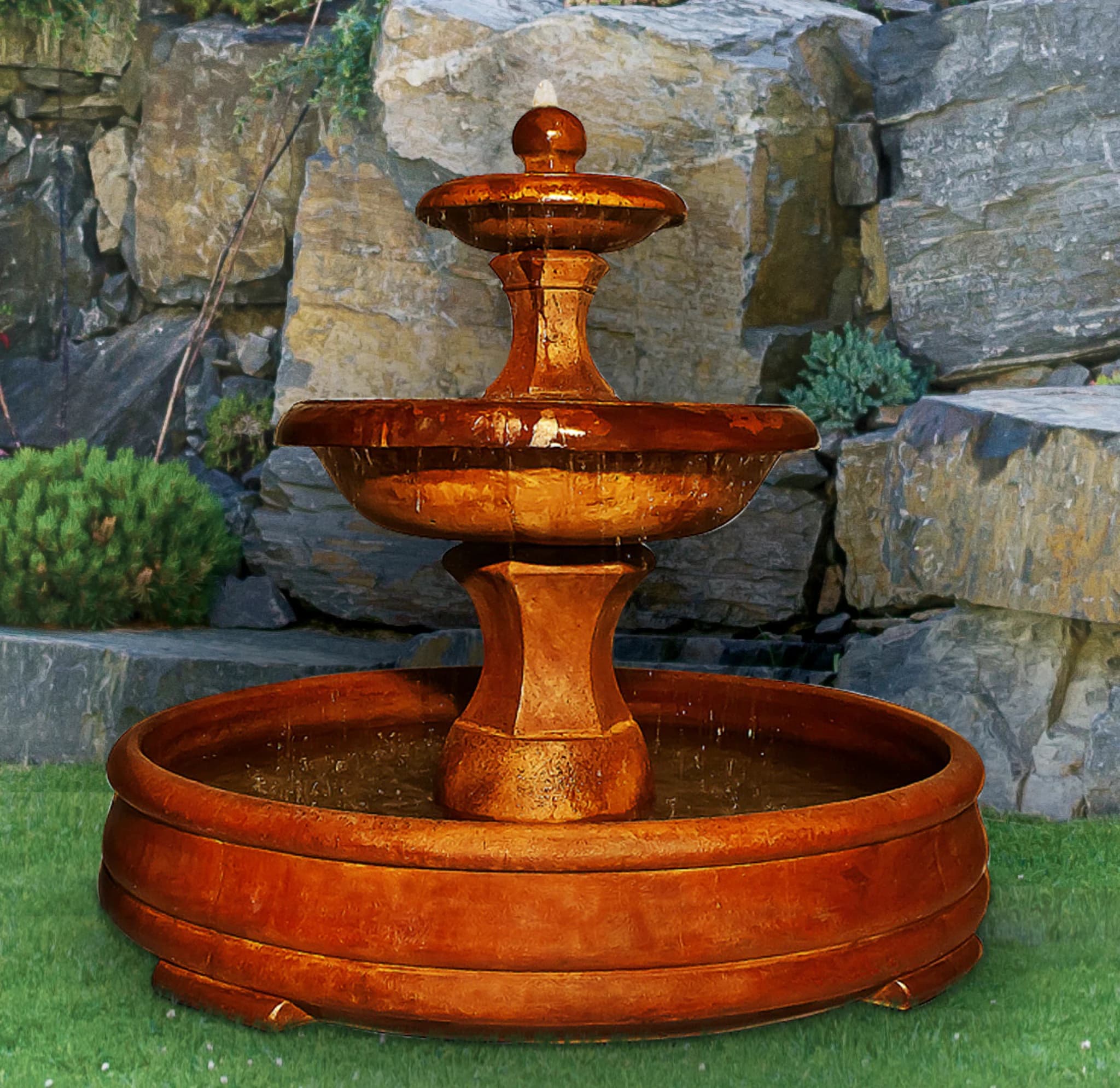 Barrington Fountain in Grando Pool