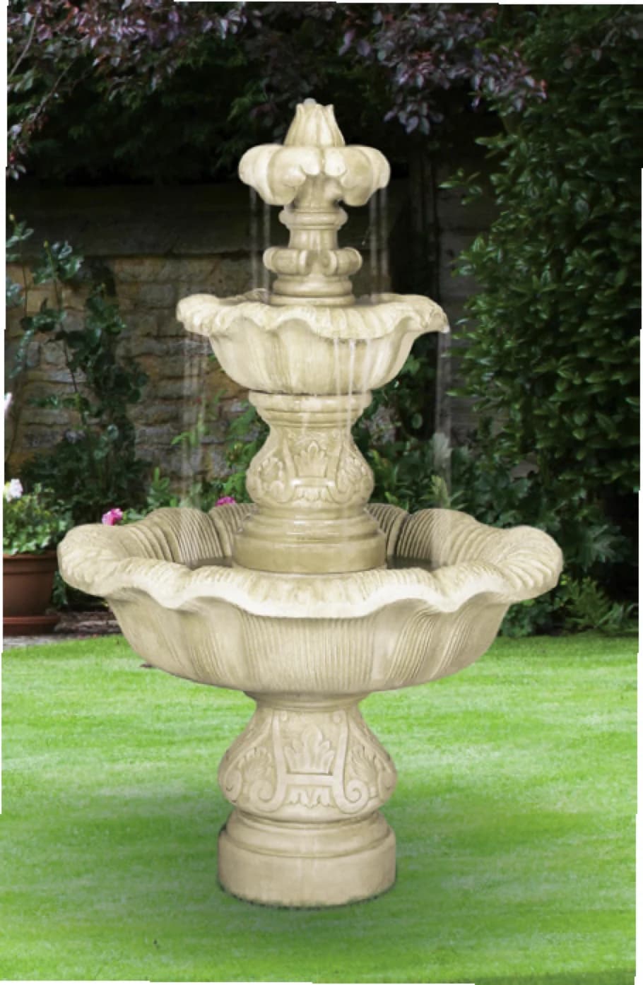 Two-Tier Renaissance Fountain