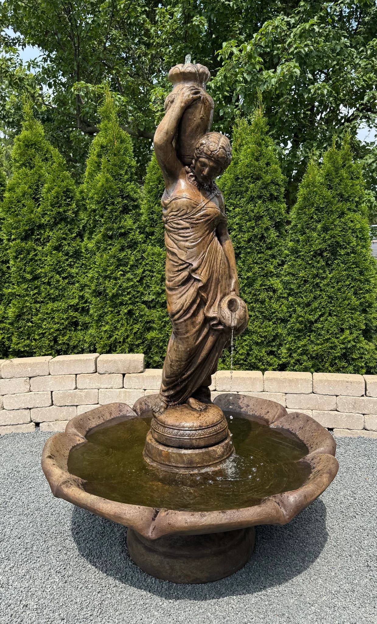 Rebecca At Well Fountain