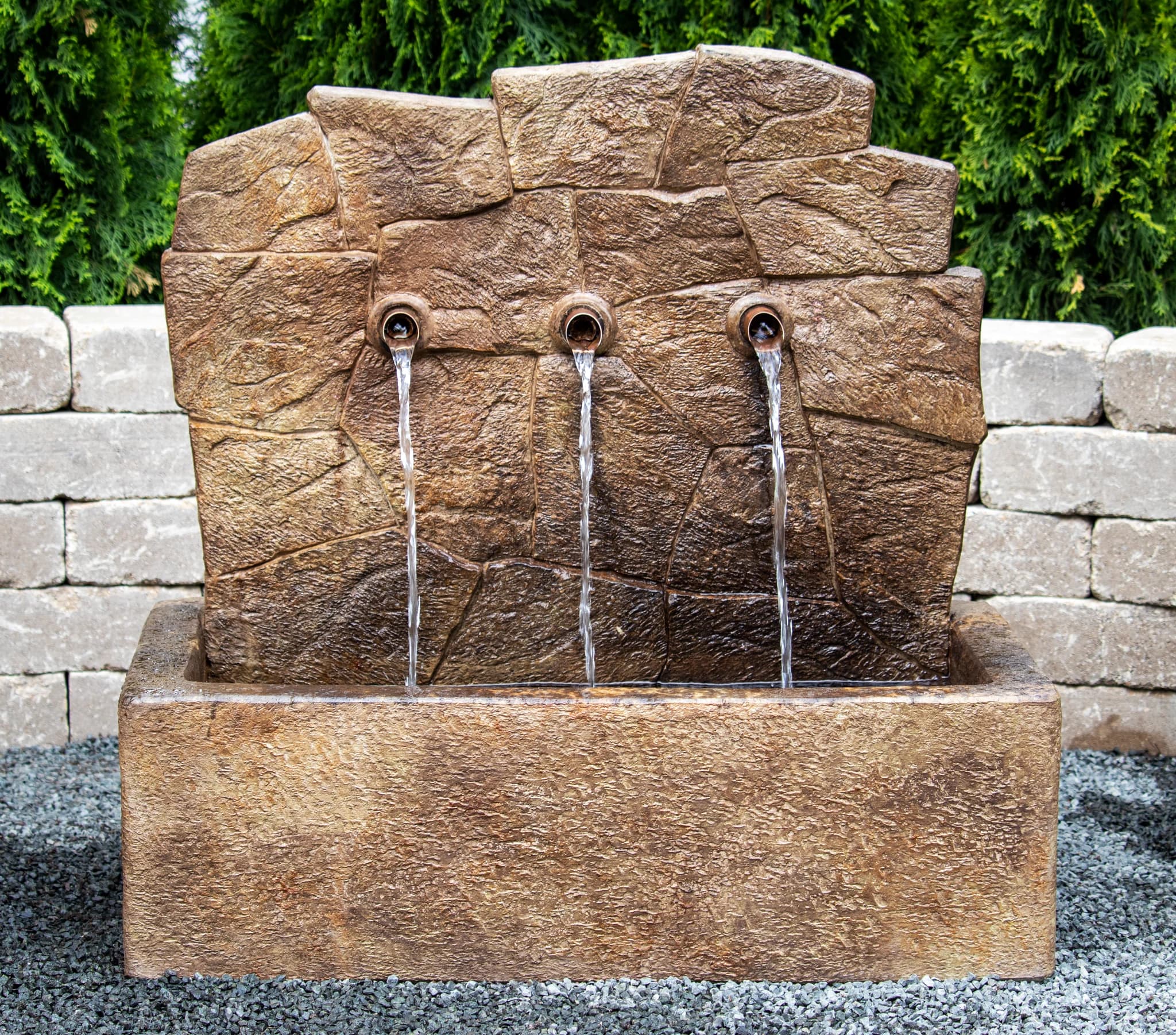 Acadia Wall Fountain