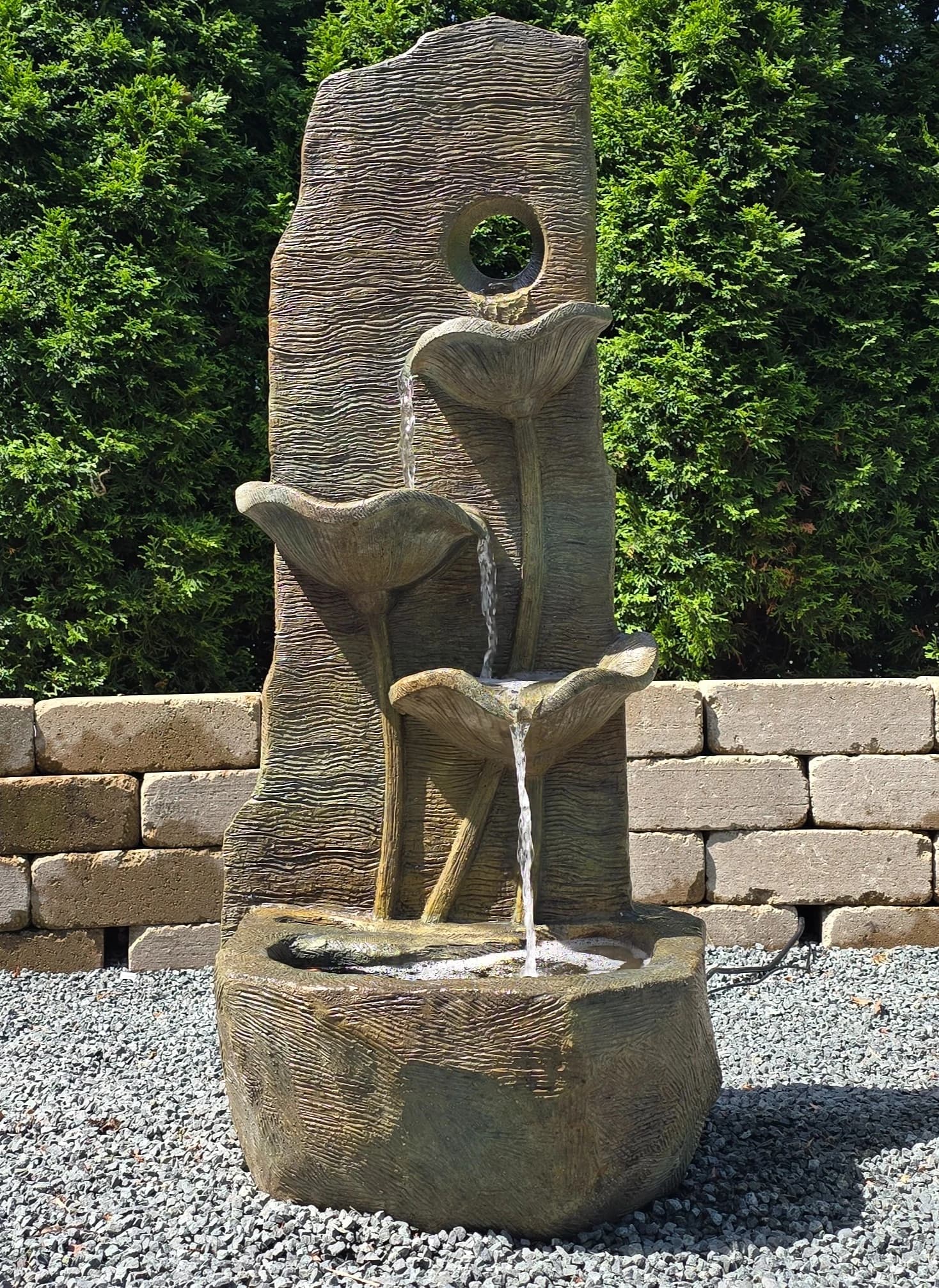 Cascading Lilies Fountain