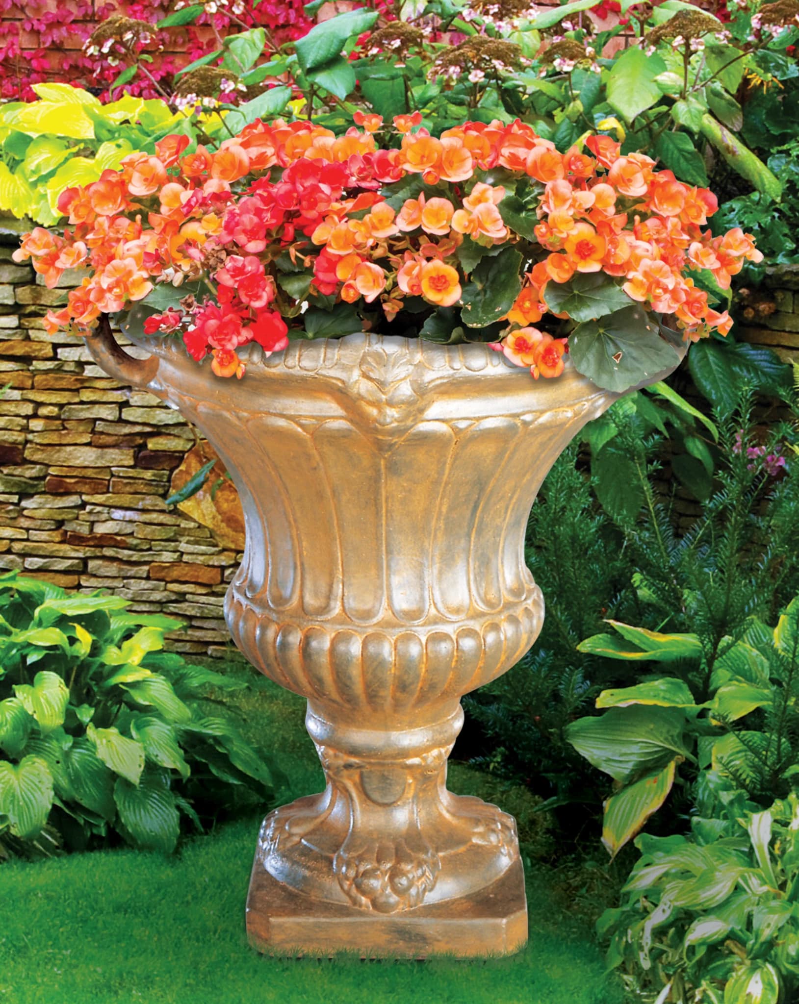 Large Handle Urn
